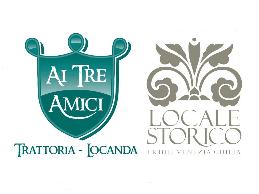 Trattoria Locanda Ai Tre Amici Mortegliano Экстерьер фото