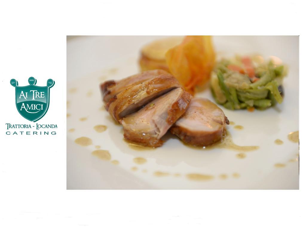 Trattoria Locanda Ai Tre Amici Mortegliano Экстерьер фото