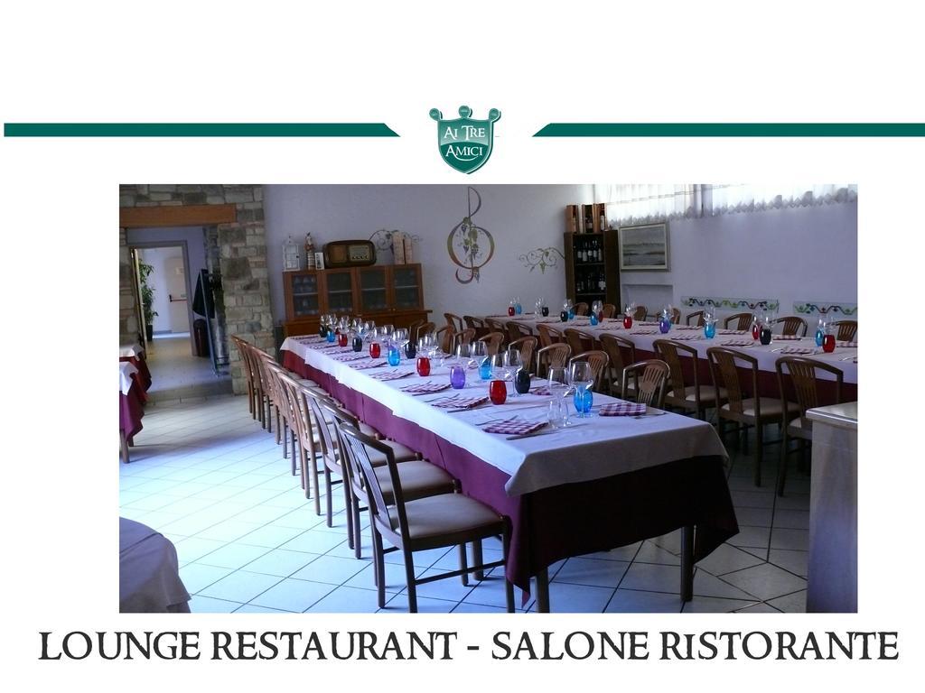 Trattoria Locanda Ai Tre Amici Mortegliano Экстерьер фото